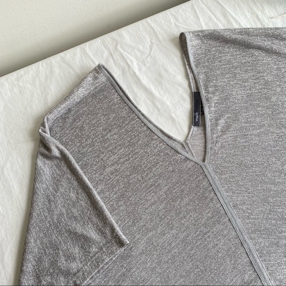 Vince Center Front Seam Oversized Dolman Blouse - Picture 9 of 14